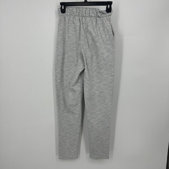Lululemon keep moving pant size 2 gray stretch drawstring elastic casual - Picture 4 of 10